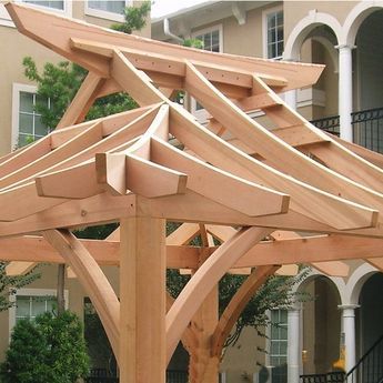 Unveil the artistry and craftsmanship behind a gazebo build. From the careful selection of materials to the meticulous construction process, witness the dedication and skill that goes into creating a structure that combines both beauty and functionality. #CraftsmanshipUnveiled #GazeboBuild #Artistry #MeticulousConstruction #BeautyAndFunctionality #japanesegardens #japanesegarden #WoodsShop #japaneselandscape #japaneselandscapes #landscapedesign #landscapedesigns #japaneselandscapes #koipond Woodworking Room, Japanese Gazebo, Moss Landscaping, Backyard Bridges, Japanese Roof, Diy Projects Wood, Japanese Gate, Wood Working Ideas, Pavilion Plans