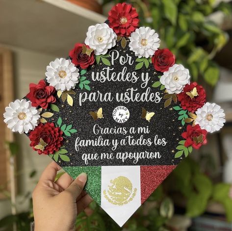 graduation cap topper Graduation Topper Ideas, Graduation Cap Topper Ideas, Medical Assistant Graduation Cap, Handmade Graduation Gifts, Nursing School Graduation Pictures, Mexican Things, Cap And Gown Pictures, Grad Cap Decorated, Grad Quotes