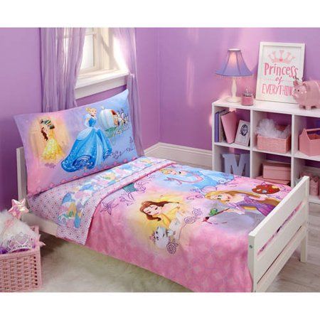 Pink Toddler Bed, Princess Toddler Bed, Disney Princess Bedding, Disney Princess Bedroom, Disney Princess Room, Princess Bedding, Princess Adventure, Princess Bed, Toddler Girl Room