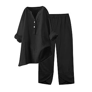 Amazon.com Shopping Cart Set Clothes Women, Maternity Lounge Wear, Lounge Wear Sets, Linen Shorts Women, Holiday Outfits Women, Tracksuit Outfit, Lounge Pants Womens, Leisure Suit, Gym Clothes Women