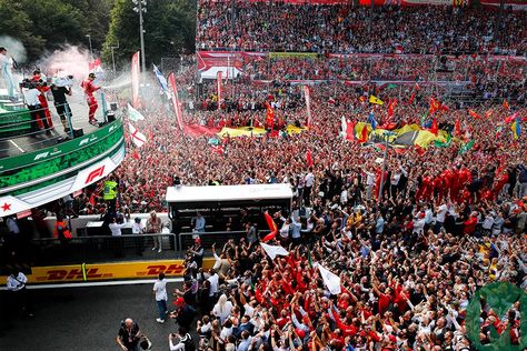 2019 Italian Grand Prix race report: steely Leclerc's Monza masterclass | Motor Sport Magazine Cheap Poster Prints, Italian Grand Prix, Ferrari Racing, Michael Schumacher, Ferrari F1, Charles Leclerc, Wallpaper Pictures, Iconic Photos, Race Day