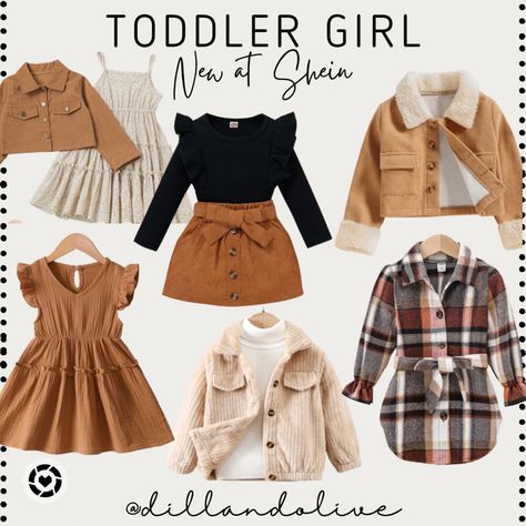 Toddler Girl Fall Outfits 2024, Kids Fall Outfits Daughters, Fall Outfits Girls Kids, Fall Toddler Outfits Girl, Toddler Girls Fall Outfits, Baby Autumn Outfits, Fall Outfits For Toddler Girl, Toddler Thanksgiving Outfit Girl, Fall Kids Outfits