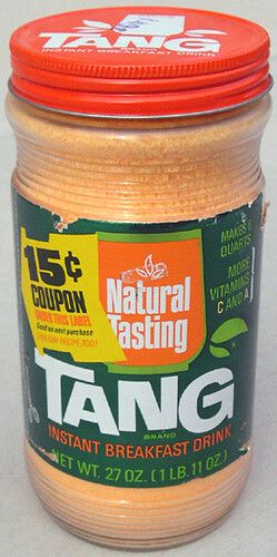 https://flic.kr/p/4MUsy | Tang Drink Mix Jar, 1970 | This was inside a friend's cupboard. She had been in a wheelchair for the last 30 years and never cleaned out her kitchen cupboards...until I arrived ;-) She passed away at the age of 80.   A mouse got into my storage unit last year and ate the label off of this and many other jars :-( Instant Breakfast, Orange Drinks, Breakfast Drink, This Is Your Life, Vintage Memory, Oldies But Goodies, I Remember When, Good Ole, Childhood Toys