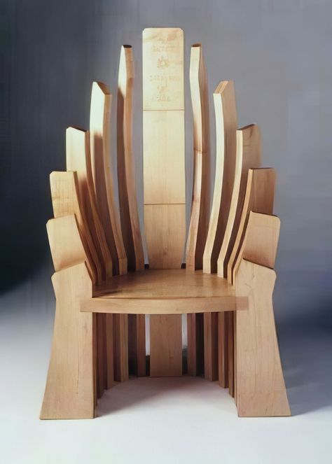 30 Stunning Chair Design Ideas For A Creative Interior - Engineering Discoveries Cnc Furniture, Into The Wood, Diy Holz, Into The Woods, Woodworking Furniture, Wooden Chair, A Chair, Unique Furniture, Furniture Projects