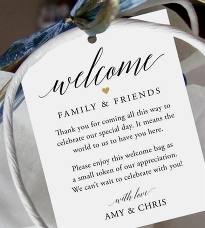 Wedding Guest Gift Bag, Guest Gift Bags, Hotel Welcome Bags, Wedding Welcome Gifts, Heart Gift Tags, Creative Wedding Favors, Inexpensive Wedding Favors, Top Wedding Trends, Wedding Hotel