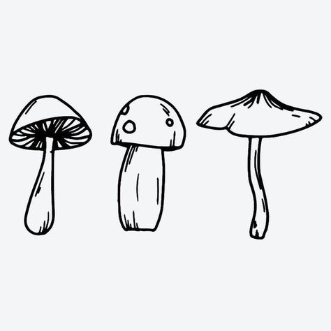 A nice afternoon refreshing sleep.|#sketch #style #arte #happy #cute #draw #art #artist #love #drawing #artprints #artaesthetic #artinspiration #artideas Grow Tattoo, Mushroom Drawing, White Drawing, Small Drawings, Easy Doodle Art, Easy Doodles Drawings, Cute Doodle Art, Mushroom Art, Mini Drawings