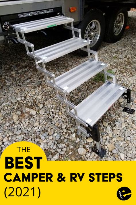 Torklift Glowstep Revolution RV Step Rv Stairs Ideas, Camper Steps Ideas, Rv Steps Ideas, Rv Stairs, Camper Steps, Best Camper, Travel Trailer Living, Camp Trailer, Trailer Living