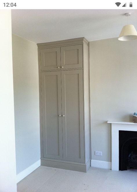 Small Built In Wardrobe Ideas, Scandinavian Interior Design Bedroom, Built In Wardrobe Ideas Alcove, Bedroom Alcove, Scandinavian Interior Bedroom, Floor To Ceiling Wardrobes, Alcove Wardrobe, Alcove Ideas, Scandinavian Bedrooms