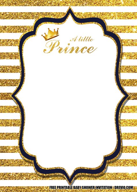 Awesome FREE Prince Baby Shower Invitation Templates #free #freeinvitation2019 #birthday #disney #invitations #invitationtemplates Prince Birthday Invitations, Royal Baby Shower Invitation, Prince Baby Shower Theme, Princess Party Invitations, Prince Baby Shower Invitations, Free Printable Baby Shower Invitations, Draw A Picture, Baby Boy 1st Birthday Party, Royal Baby Showers