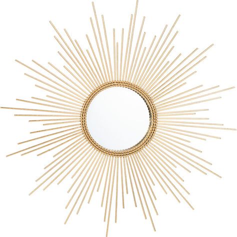 Nahla Sunburst Mirror, Gold - Safavieh Mirrors & Wall Decor | Maisonette Large Entryway, Brighten Room, Leaf Frame, Living Room Family, Gold Sunburst, How To Clean Mirrors, Sunburst Mirror, Framed Mirror, Accent Mirror