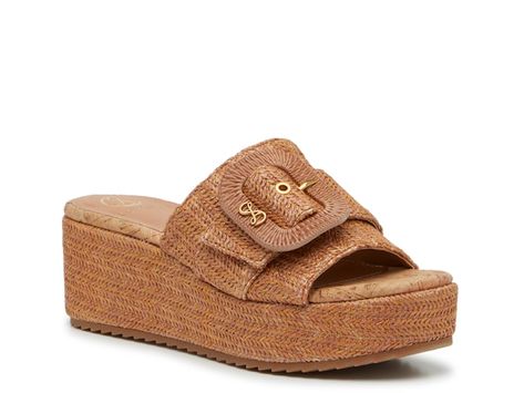 Brown Wedge Sandals, Womens Sandals Wedges, Famous Footwear, Only Shoes, You Rock, Platform Wedge Sandals, Active Wear Outfits, Platform Wedge, Wedge Sandal