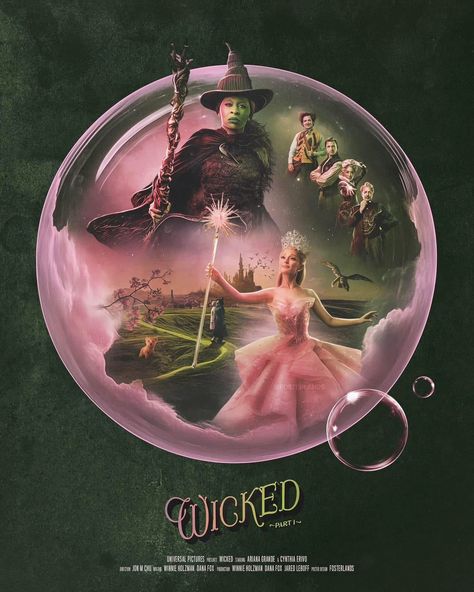 Wicked Movie, Elphaba And Glinda, Photo Grid App, Wicked Musical, Defying Gravity, Hbo Max, Broadway Musical, Broadway Musicals, The Wizard