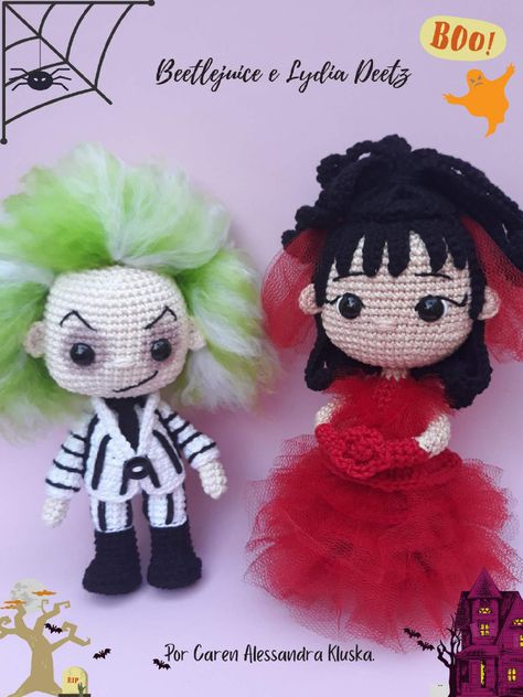 Beetlejuice Crochet, Beetlejuice Lydia, 2023 Crochet, Nerd Girl, What To Make, Beetlejuice, Crochet Dolls, Amigurumi Crochet, Amigurumi Pattern