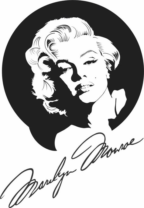 Pop Art Marilyn, Marilyn Monroe Tattoo, Marilyn Monroe Artwork, Face Stencils, Full Sleeve Tattoo Design, Marilyn Monroe Art, Sketch Tattoo Design, Image Svg, Full Sleeve Tattoo