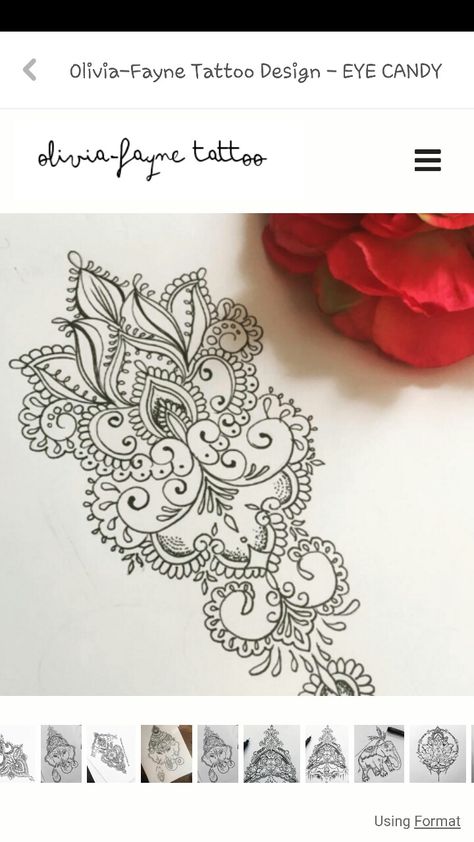 Olivia-fayne tattoo.  Fabulous traditional Henna Art inspired tattoo images! /pen+ink original copyrighted designs. Art Inspired Tattoos, Seashell Tattoos, Tattoo Foot, Tattoo Forearm, Tattoo Wrist, Small Tattoos With Meaning, Small Tattoos Simple, Elephant Tattoos, Feather Tattoos