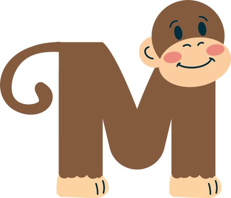 M Is For Preschool Craft, Letter M Crafts For Preschoolers Ideas, Letter M Crafts For Preschoolers, Letter M Craft, Letter M Crafts, Thanksgiving Arts And Crafts, M Alphabet, Preschool Theme Activities, Zoo Animal Crafts