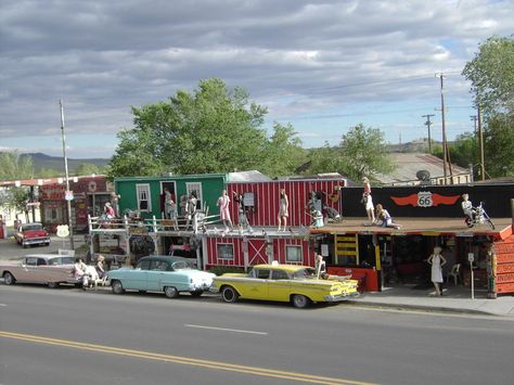 Seligman, Route 66, Arizona Seligman Arizona, Hikes In Arizona, Rhyolite Ghost Town, Route 66 Arizona, Route 66 Trip, Route 66 Road Trip, Arizona Hiking, Historic Route 66, Road Trip Routes