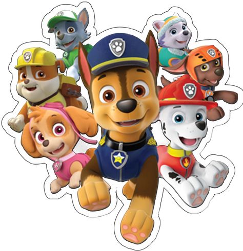 Escudo Paw Patrol, Imprimibles Paw Patrol, Paw Patrol Printables, Paw Patrol Decorations, Pink Drawing, Paw Patrol Characters, Paw Patrol Cake, Cartoon Cake, Paw Patrol Party