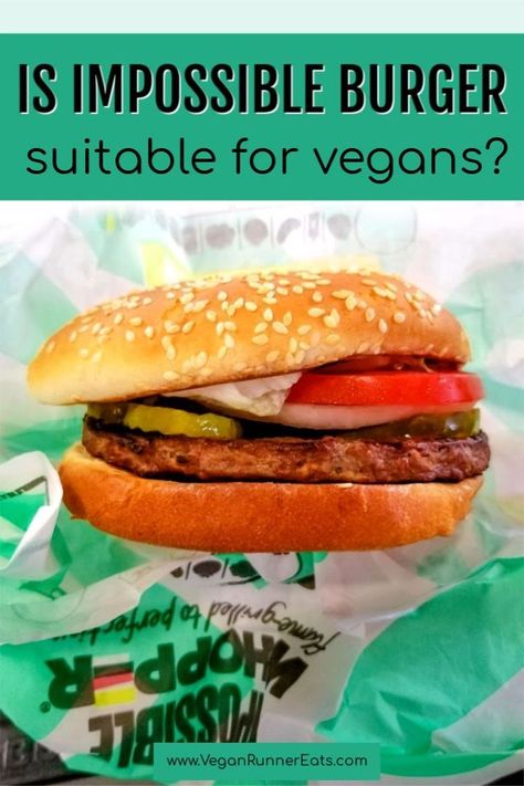 Is Impossible Burger Suitable for Vegans? Should vegans give the Impossible Whopper a try? Unpacking the main issues with the famous meatless burger. #impossibleburger #impossiblewhopper #impossiblefoods #vegan #veganfood #vegancommunity #veganburgers Impossible Whopper, Vegan Copycat, Famous Vegans, Meatless Burgers, Vegan Market, Healthy Vegan Diet, Whole Foods Vegan, Vegan Instant Pot Recipes, Vegan Recipes Plant Based