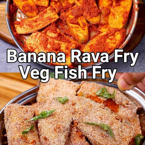 Hebbar's Kitchen’s Instagram profile post: “Veg Fish Fry Recipe - Raw Banana Fish Fry full recipe: bit.ly/3OQNDDS clickable link @hebbars.kitchen #PhilipJFry #FishFry #FishAsFood…” Philip J Fry, Hebbars Kitchen, Fish Fry Recipe, Hebbar's Kitchen, Raw Banana, Kitchen S, Spring Roll Recipe, Vegan Fish, Fried Fish Recipes