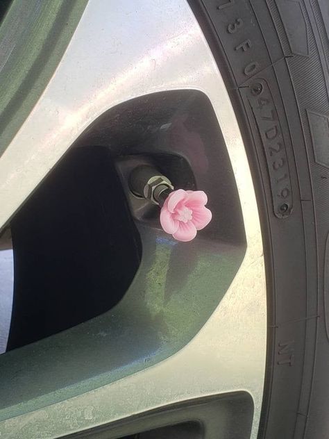 Pastel Sakura Cherry Blossom Flower Valve Stem Caps, Kawaii JDM Car Accessories, Kawaii Car Accessories, Kawaii Cherry Blossom Accessories Kawaii Cherry Blossom, Kawaii Cherry, Kawaii Car, Accessories Kawaii, Pink Car Accessories, Girly Car Accessories, Cherry Blossom Flower, Car Deco, Cool Car Accessories