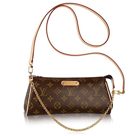 Authentic Louis Vuitton Monogram Canvas Eva Cluth Handbag Made in France Τσάντες Louis Vuitton, Louis Vuitton Eva Clutch, Louis Vuitton Taschen, Louis Vuitton Eva, Pochette Louis Vuitton, Sac Louis Vuitton, Louie Vuitton, Lv Handbags, Handbag Outlet