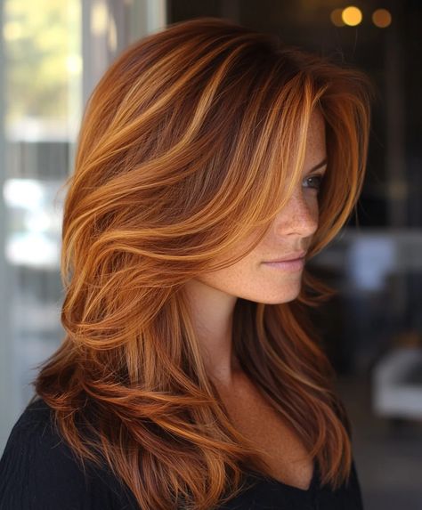 Top 51 Dark Copper Hair Colors to Rock This Fall - AskNaij Cherry Highlights, Natural Fall Hair, Raven Black Hair, Hair Colors For Dark Skin, Dark Copper Hair Color, Copper Hair Dark, Pretty Red Hair, Hair Color For Dark Skin, Cherry Red Hair