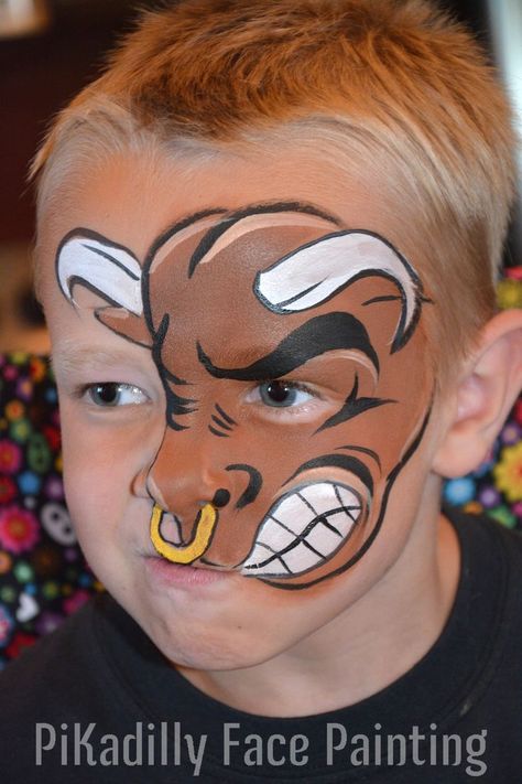 Rodeo Clown, Clown Face Paint, Painting Costume, Obličejové Masky, Animal Face Paintings, Face Painting For Boys, Clown Face, Light Party, Face Painting Easy