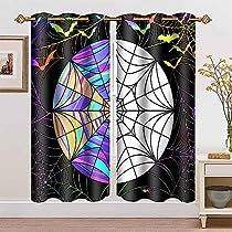 Wednesday Dorm, Dorm Window, Room Darkening Window Treatments, Tropical Curtains, Window Treatments For Bedroom, Curtain For Bedroom, Living Room Dorm, Geometric Prints, Curtains For Bedroom