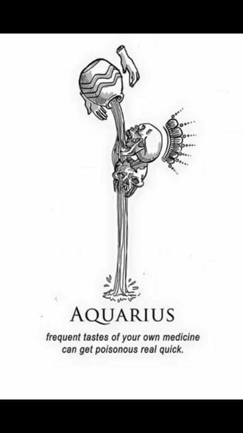 Dark Aquarius, Aquarius Sun Scorpio Moon, Aquarius Vibes, Aquarius Tattoos, Zombie Vampire, Aquarius Tattoo, Aquarius Rising, Zodiac Months, Vampire Goth