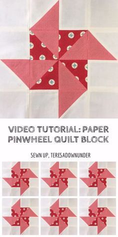 Pinwheel Square Quilt, How To Make A Pinwheel Quilt Block, Quilt Pinwheel, Pinwheel Quilt Pattern, Pinwheel Quilt Block, Pinwheel Block, Pinwheels Paper, Quilt Tips, Beginner Quilt