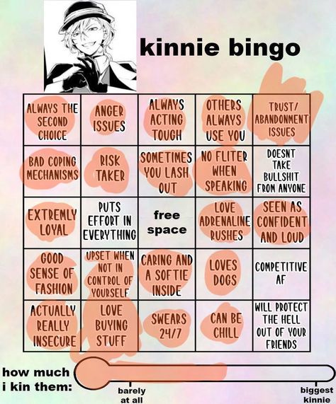 #bsd #kinbingo #chuuya #chuuyakin So Silly, Love Can, Stray Dogs, Bingo, Anger, Confidence, Dogs