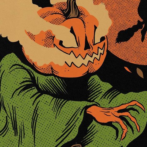 Pumpkin Icon Aesthetic, Vintage Pumpkin Illustration, Pumpkin Icon, Spooky Icons, Vintage Halloween Art, Happy September, Spooky Tattoos, The Boogeyman, Halloween Wallpaper Iphone