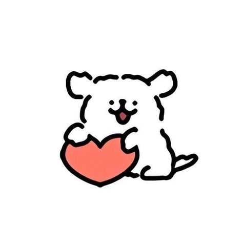 Puppy Tattoo, Simple Character, Dog Line, Dog Icon, Cute Animal Illustration, 강아지 그림, Pet Boutique, Emoji Wallpaper, Mini Drawings