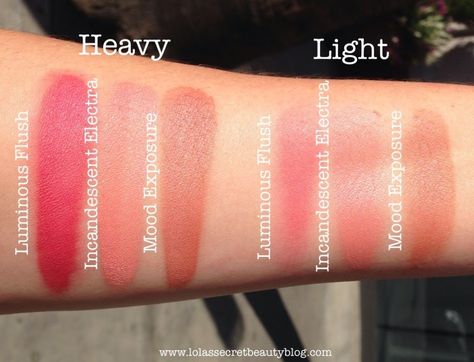 lola's secret beauty blog: Hourglass Ambient Lighting Blush Palette Swatches! Hourglass Powder, Hourglass Ambient Lighting Blush, Hourglass Blush, Hourglass Ambient, Blue Green Eyes, Red Brown Hair, Blush Palette, Beauty Ideas, Fair Skin