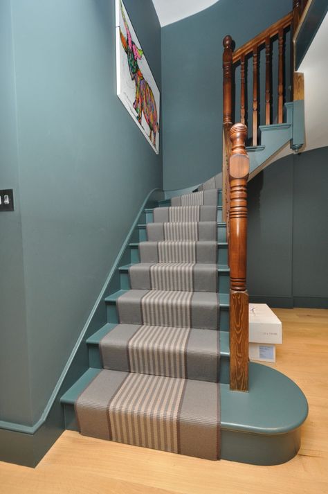 Handrail Design, Newel Posts, Stair Runners, Stair Runner, Queenstown, The Loom, Lyon, Flat Weave, Loom