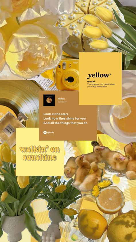 Apollo Cabin, Swag Wallpaper, Yellow Theme, Simple Phone Wallpapers, Sunflower Wallpaper, Macbook Wallpaper, Yellow Wallpaper, Look At The Stars, Yellow Aesthetic