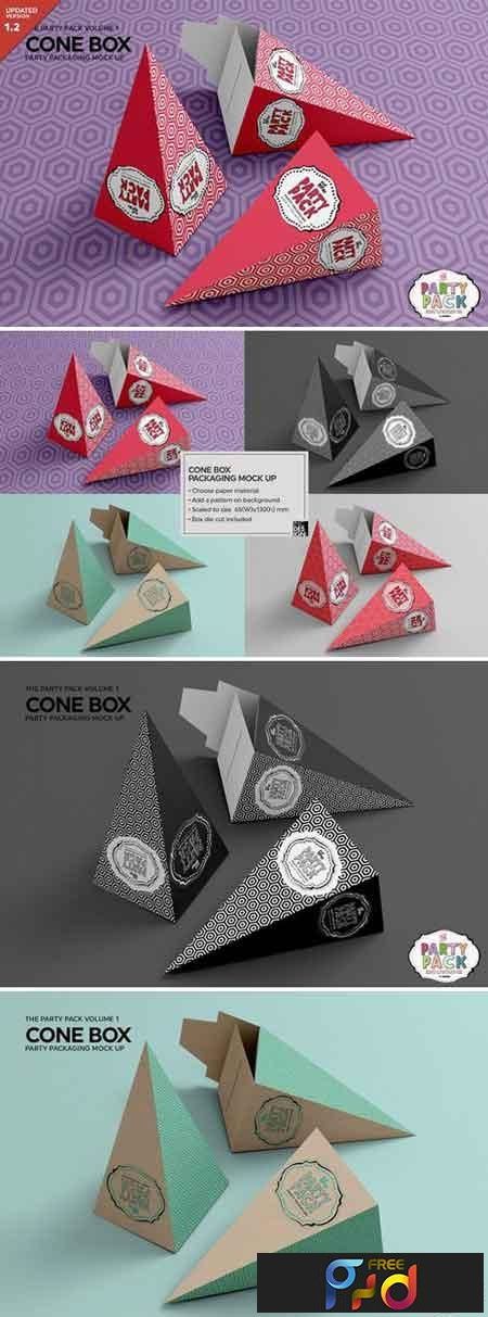 Cone Box Packaging Mockup 2199548 • FreePSDvn Cone Packaging, Google Drive Logo, Drive Logo, Ice Scream, Food Packaging Design, Packaging Mockup, Beignets, Food Delivery, Food Packaging