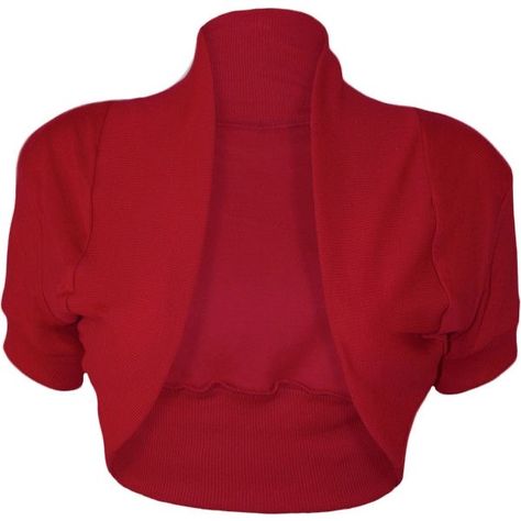 Cotton Shrugs, Red Bolero, Short Sleeve Shrug, Short Sleeve Bolero, Red Jackets, Sweaters Short, Cardigan Shrug, Cropped Shrug, Sleeve Shrug