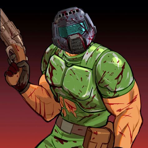 Doom 1993, Doom Guy, Doom Videogame, Doom 2016, Doom 3, Doom Game, Fallout Concept Art, Retro Arcade Games, Retro Gaming Art