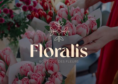 Floralis - Flowers Store Brand on Behance Website Design Inspiration Layout, Website Design Inspiration, Graphic Design Branding, Design Branding, Adobe Photoshop, Adobe Illustrator, Website Design, Branding Design, Illustrator