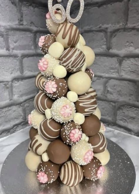 Cake Pop Tower, Chocolate Strawberry Tower, Cake Pop Bouquet, Brown Cake, Strawberry Tower, Cupcake Business, Cake Bouquet, 1 Cake, Chocolate Strawberry