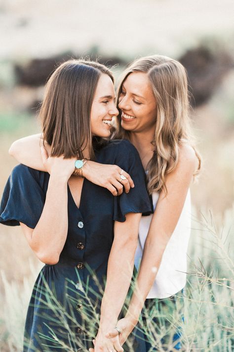 Lesbian Engagement Pictures, Lesbian Engagement Photos, Saint George Utah, Engagement Photos Outfits, Cute Engagement Photos, Couple Engagement Pictures, Engagement Pictures Poses, Engagement Photo Poses, Engagement Poses