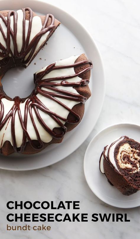 Swirl Bundt Cake, Coconut Dessert, Chocolate Bundt, Brownie Desserts, Dessert Aux Fruits, General Mills, Oreo Dessert, Bundt Cakes Recipes, Pan Recipes