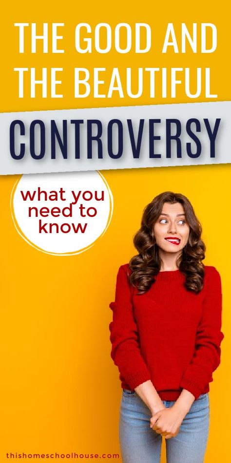 The Good and The Beautiful Controversy. What you need to know about this homeschool curriculum and whether it should impact your decision to use it. #homeschooling #homeschool mom | homeschool tips | homeschool advice | homeschool family Secular Homeschool Curriculum, The Good And The Beautiful, Secular Homeschool, Homeschool Family, Homeschool Advice, Cheap Living Room Furniture, Free Homeschool Curriculum, Buy Living Room Furniture, Modular Home Floor Plans