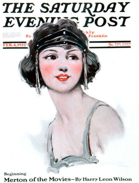 1920s Aesthetic, 1920s Makeup, Flapper Girls, Saturday Evening Post Covers, 1920s Headband, Flapper Headpiece, The Saturday Evening Post, Lindy Hop, Saturday Evening Post