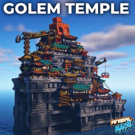 Minecraft Building Guide, Minecraft Steampunk, Minecraft Create, Minecraft Base, Minecraft Structures, Minecraft Farm, All Minecraft, Minecraft Cottage, Mc Ideas