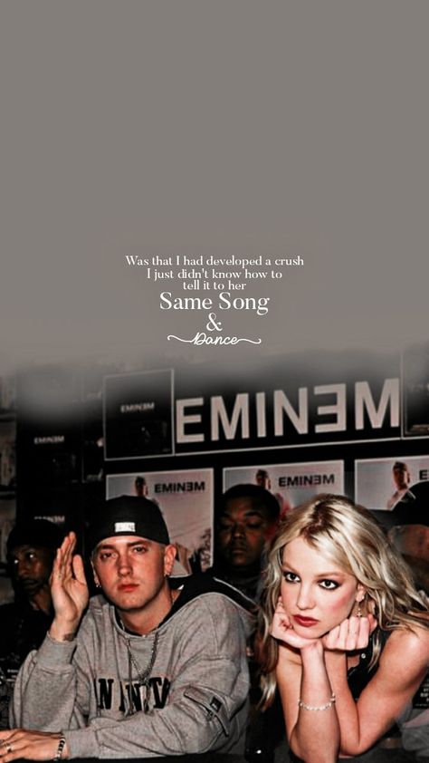 Eminem Britney Spears, Eminem And Britney Spears, Marshall Mathers, Move Forward, Spears, Britney Spears, Y2k Style, Pop Star, Moving Forward