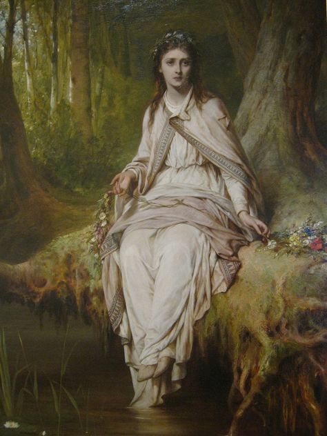 Ophelia Thomas Francis Dicksee, Francis Dicksee, Frank Dicksee, Pre Raphaelite Art, Istoria Artei, John Everett Millais, English Art, Pre Raphaelite, Art Uk