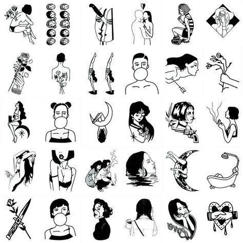 30pcs/set Fake Tattoo Sexy Lady Darkly Women Sadness Taty for Body Art Temporary Tattoo Sticker Sexy Tatouage Temporaire| | - AliExpress Rose Knife, Men Hands, Nature Tattoo Sleeve, Cool Forearm Tattoos, Cute Little Tattoos, Dark Art Tattoo, Tattoo Style Drawings, Japanese Tattoo Designs, Body Stickers